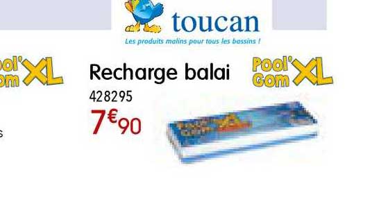 recharge balai toucan