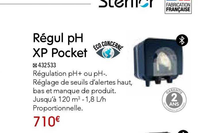 régul ph xp pocket stérilor