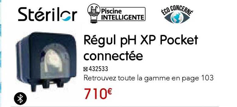 régul ph xp pocket connectée stérilor