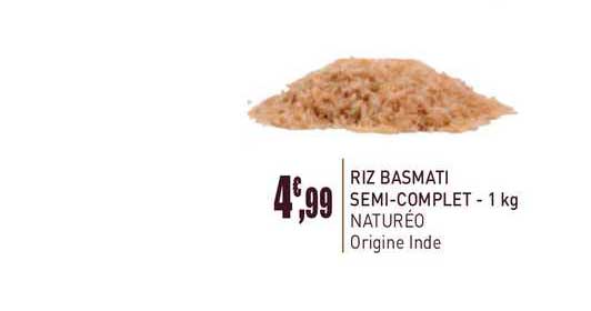 riz basmati semi complet
