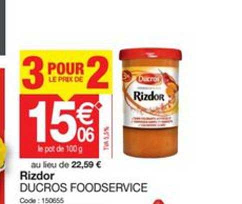 rizdor ducros foodservice