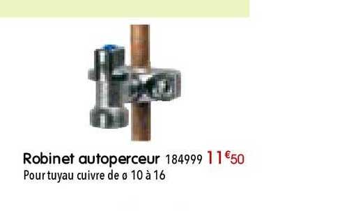 robinet autoperceur
