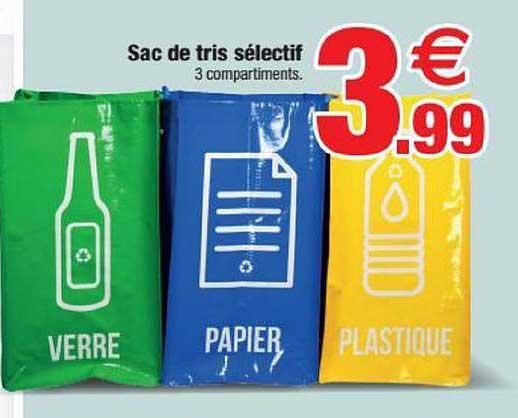 sac de tris sélectif