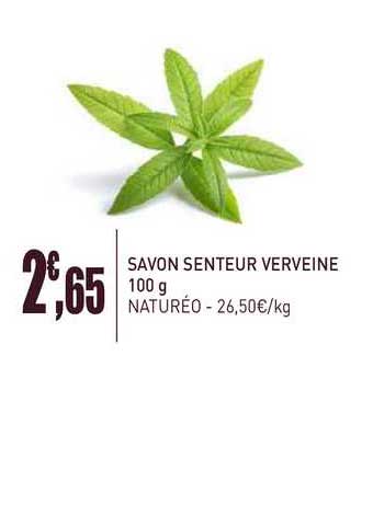 savon senteur verveine