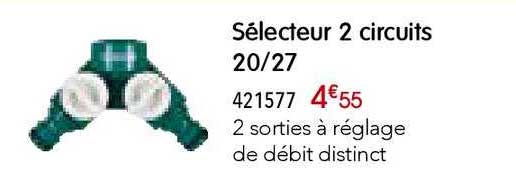 sélecteur 2 circuits 20 27