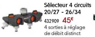 sélecteur 4 circuits 20 27 26 34