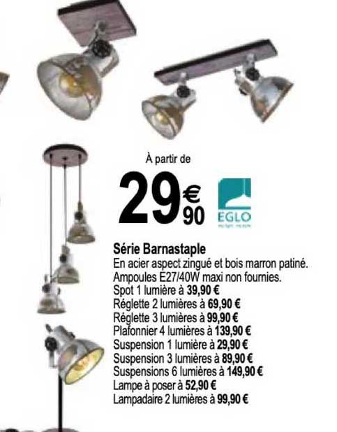 série barnastaple eglo