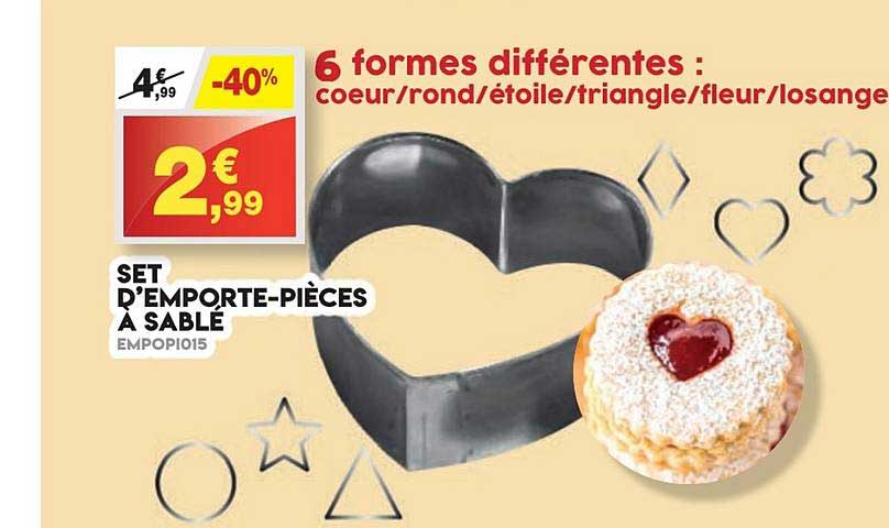 Set D'emporte Pièces à Sablé