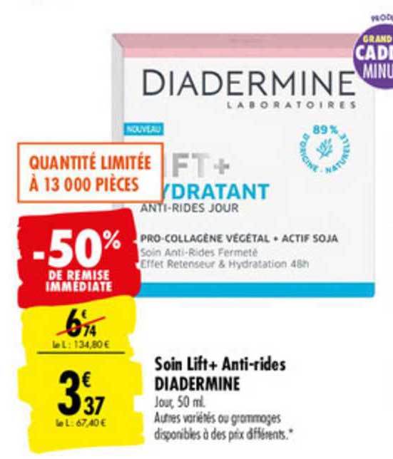 soin lift+ anti rides diadermine