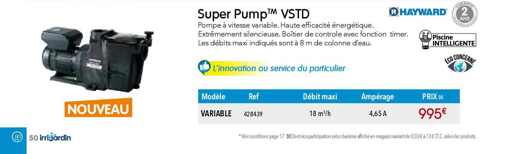 super pump vstd hayward