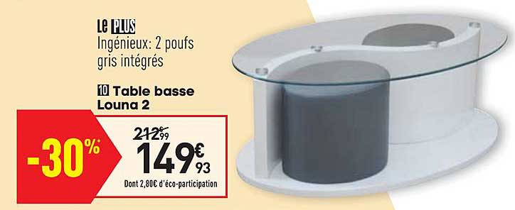 table basse louna 2