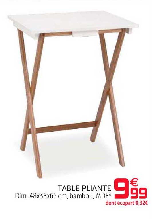 Table Pliante