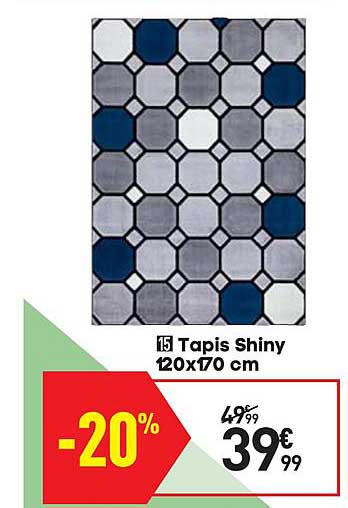 tapis shiny 120x170 cm