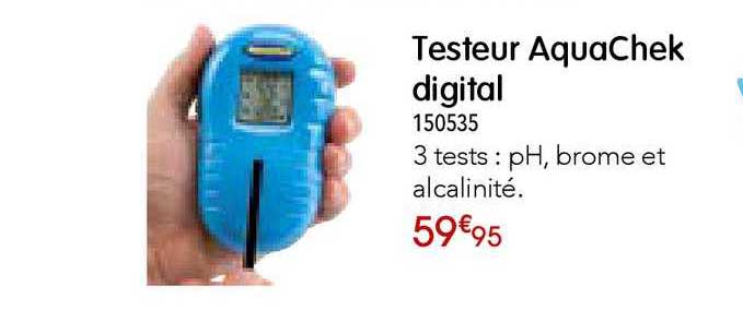 testeur aquachek digital