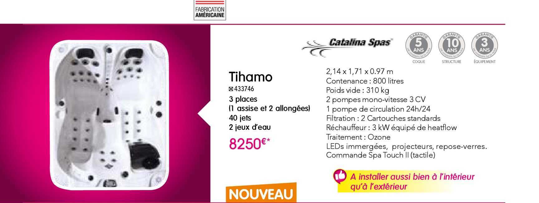 tihamo catalina spas