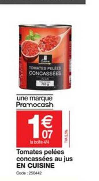 tomates pelées concassées au jus en cuisine