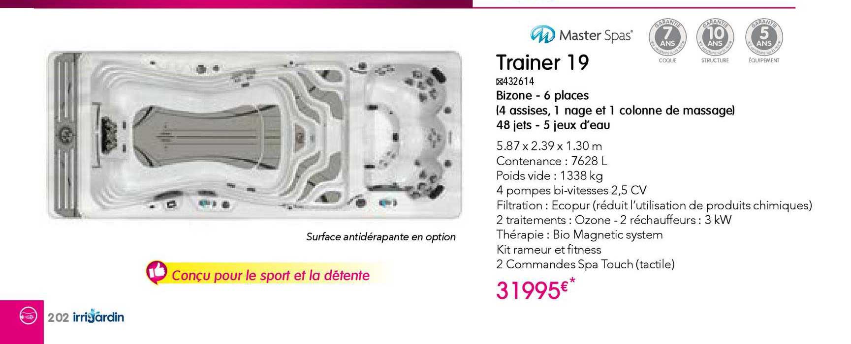 trainer 19 master spas