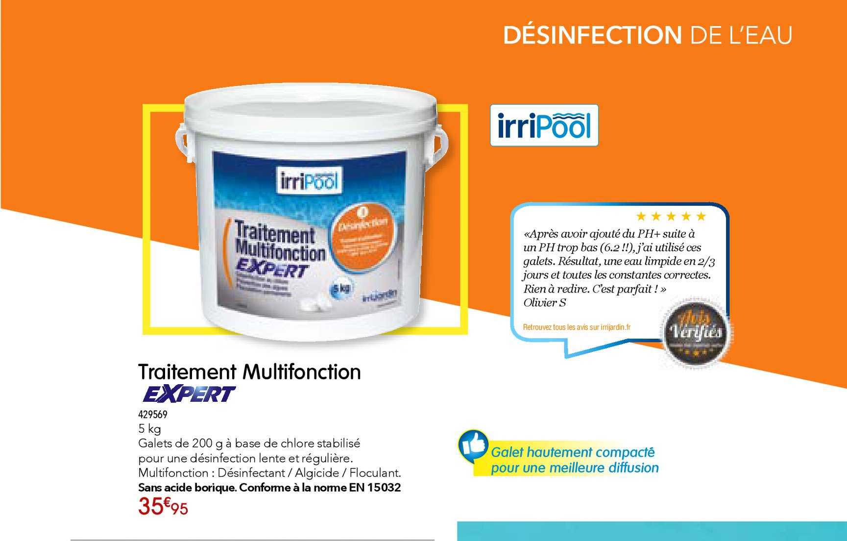 traitement multifonction expert irripool