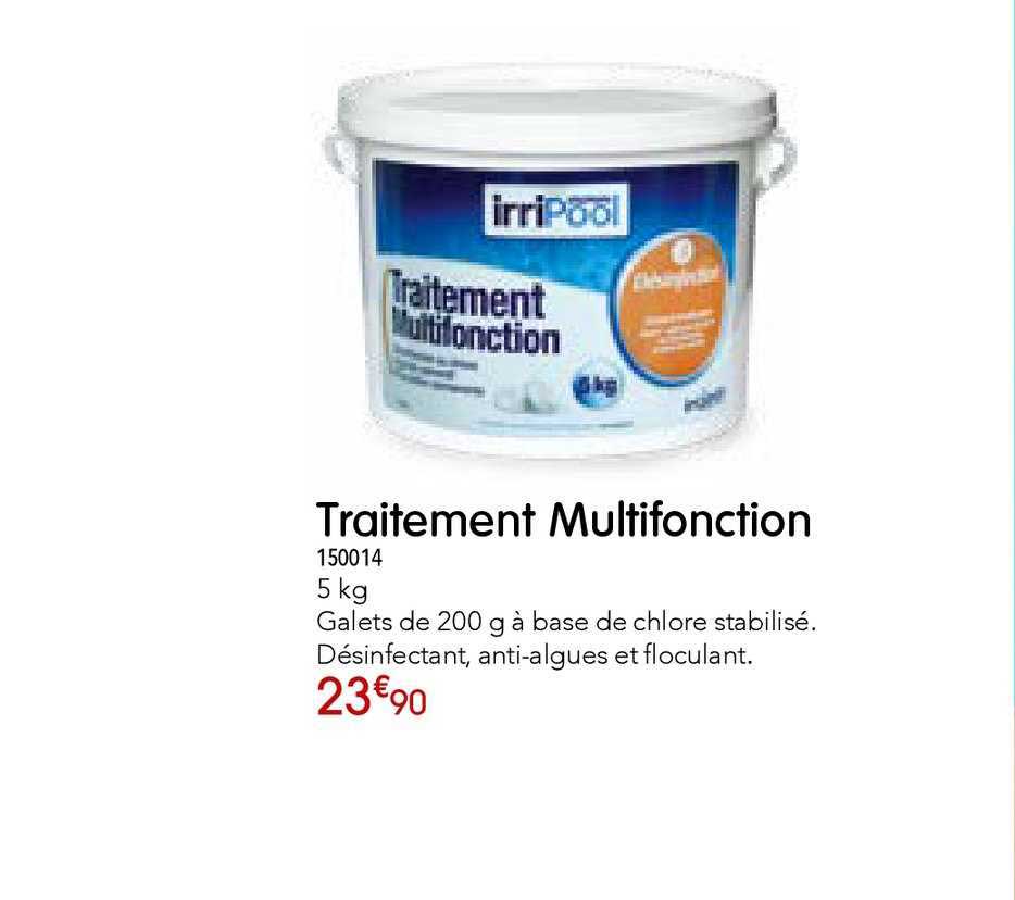traitement multifonction irripool