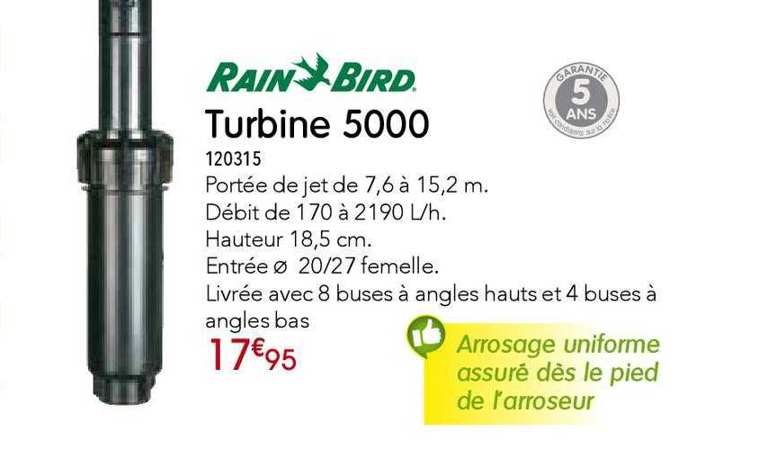 turbine 5000 rain bird