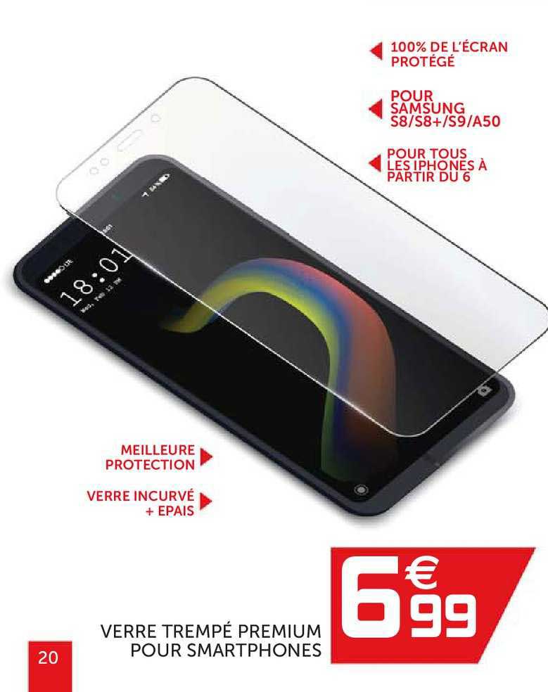 verre trempé premium pour smartphones