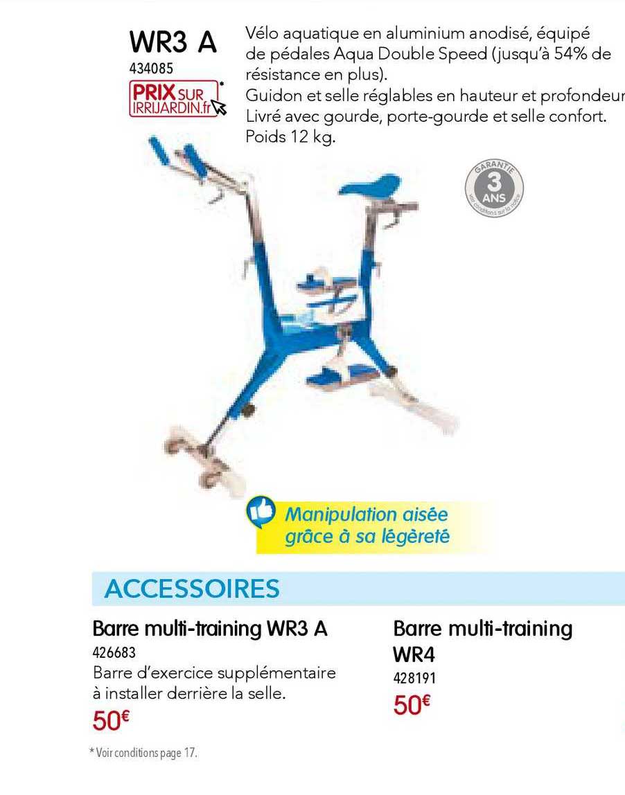 wr3 a vélo aquatique