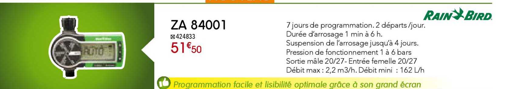 za 84001 rain bird