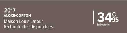 aloxe-corton maison louis latour 2017