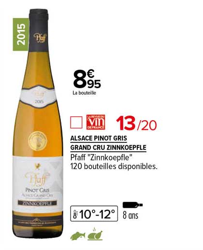 alsace pinot gris grand cru zinnkoepfle pfaff "zinnkoepfle"