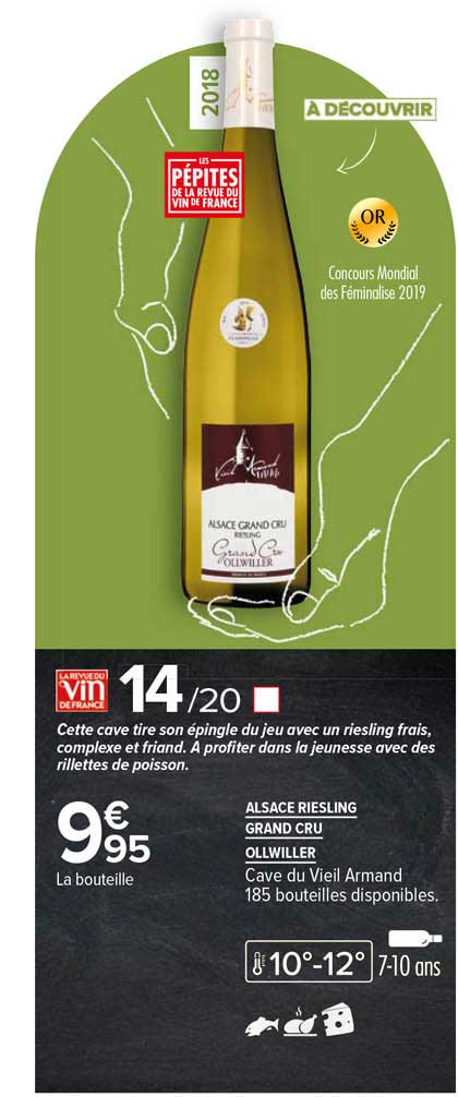 alsace rielsing grand cru ollwiller cave du vieil armand 2018