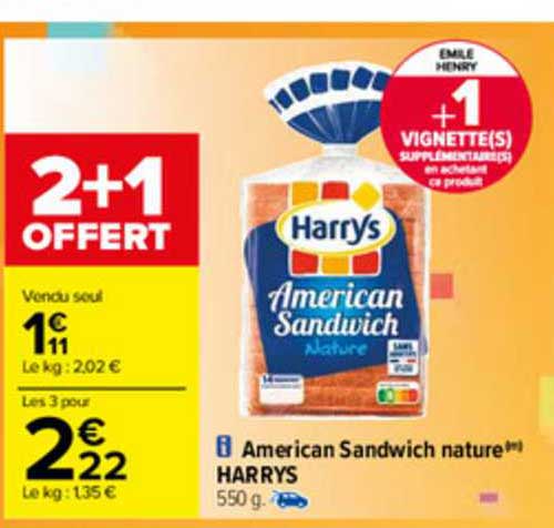 american sandwich nature harrys