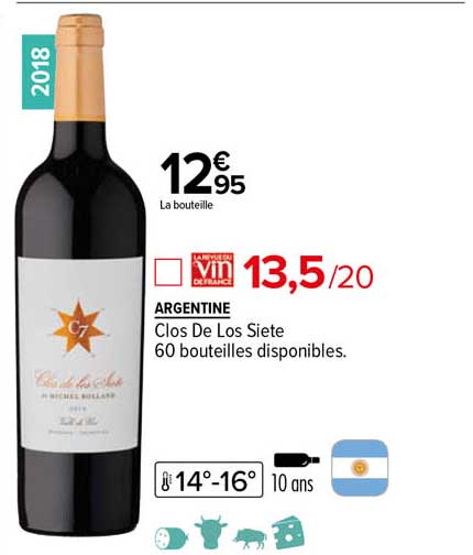 argentine clos de los siete 2018