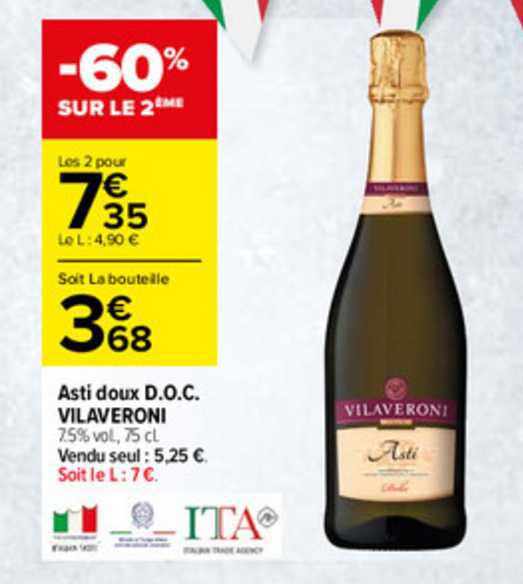 asti doux d.o.c. vilaveroni