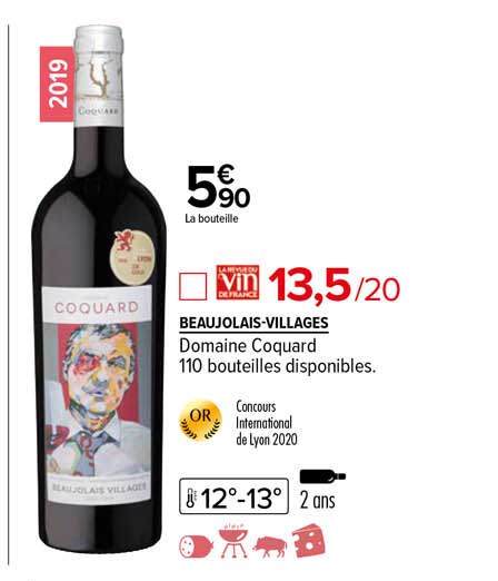 beaujolais-villages domaine coquard 2019