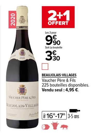 beaujolais-villages vaucher père & fils 2020