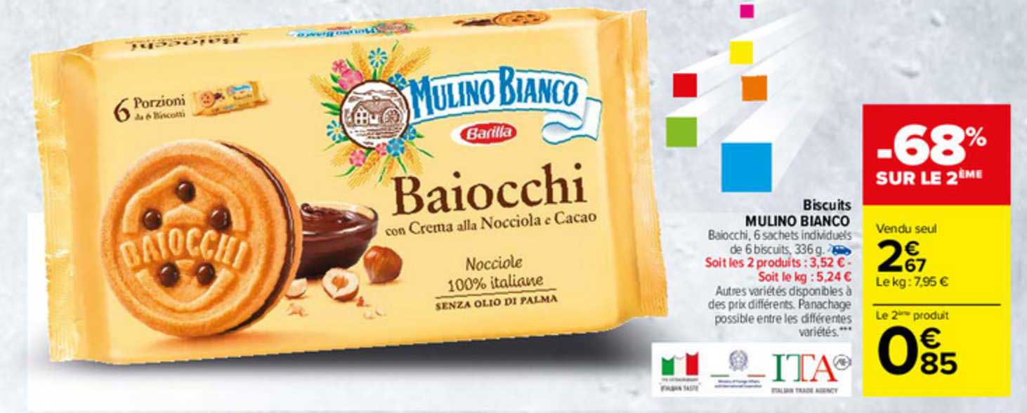 biscuits mulino bianco