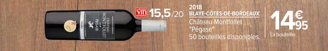 blaye-côtes-de-bordeaux château montfollet 2018