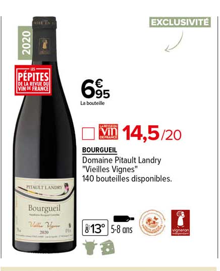 bourgueil domaine pitault landry "vieilles vignes"