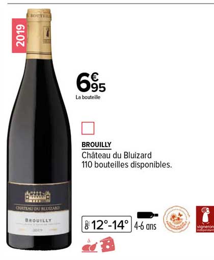 brouilly château du bluizard 2019