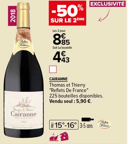 cairanne thomas et thierry "reflets de france" 2018