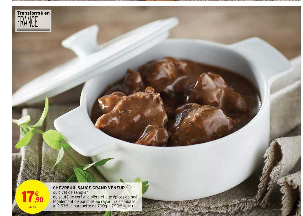 chevreuil sauce grand veneur
