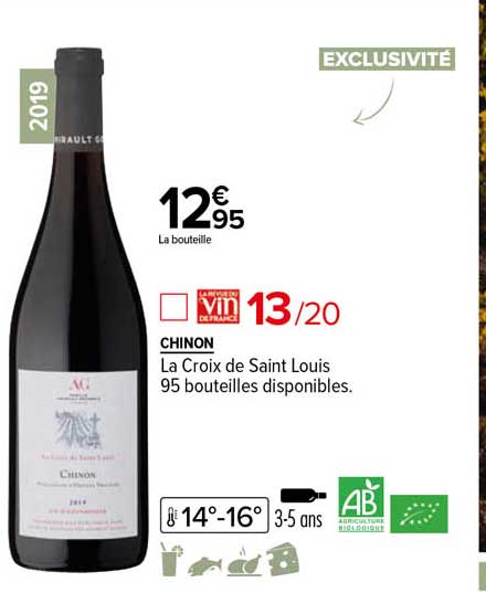 chinon la croix de saint louis