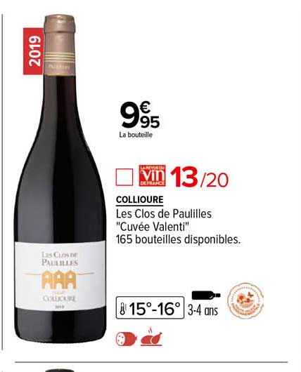 collioure les clos de pauliles "cuvée valenti"