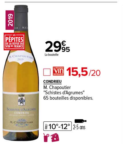 condrieu m. chapoutier "schistes d'agrumes" 2019