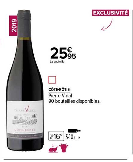 côte-rôtie pierre vidal 2019