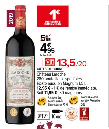 côtes-de-bourg château laroche