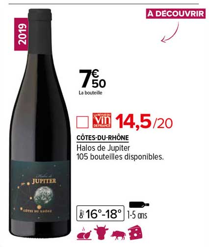 côtes-du-rhône halos de jupiter 2019