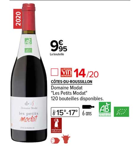 côtes-du-roussillon domaine modat "les petits modat"