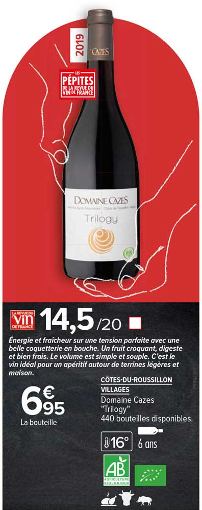 côtes-du-roussillon villages domaine cazes "trigoly"