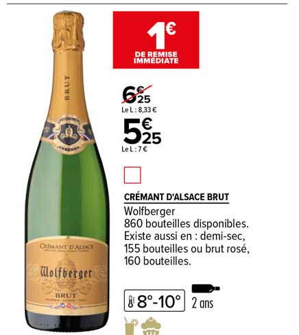 Crémant D'alsace Brut Wolfberger